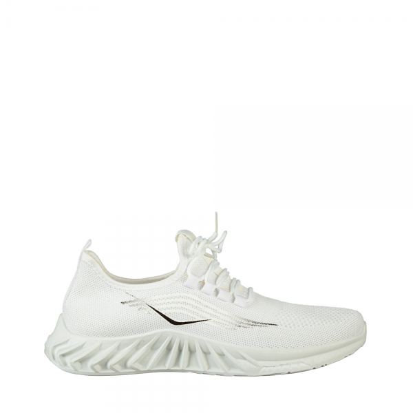 Мъжки спортни обувки бели  от текстилен материал  Stroben - Kalapod.bg